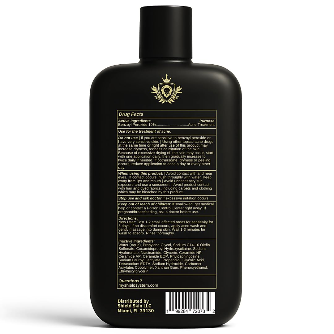 Shield Body Acne Wash for Men and Boys